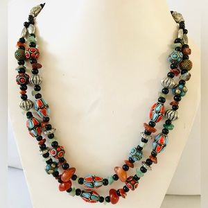 Handmade Himalayan jewelry necklace